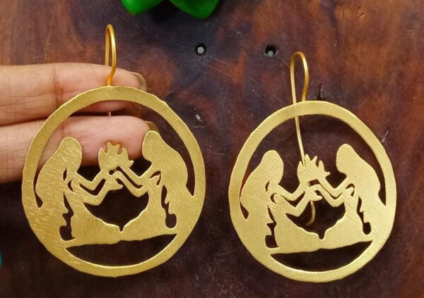 Layered Chain Earrings