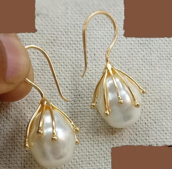 Glitter Heart Earrings