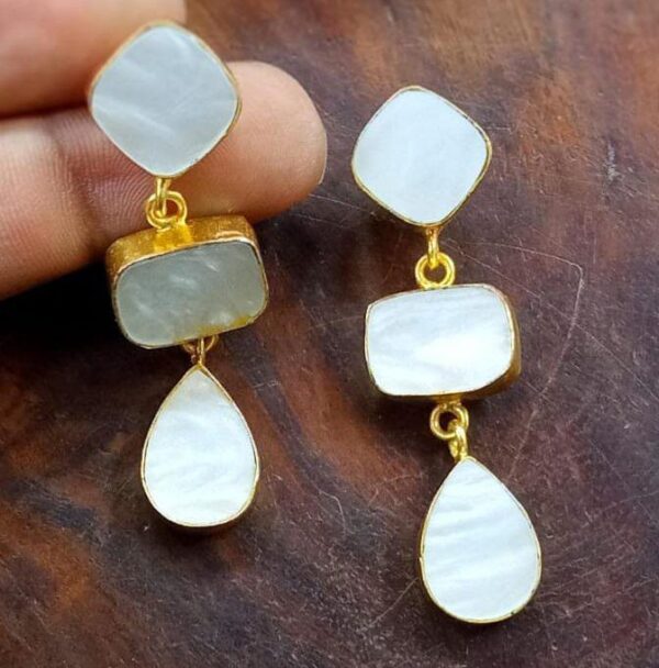 Layered Drop Earrings