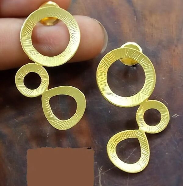 Studded Star Earrings