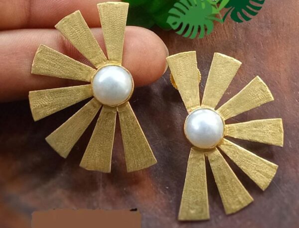 Shimmer Hoop Earrings
